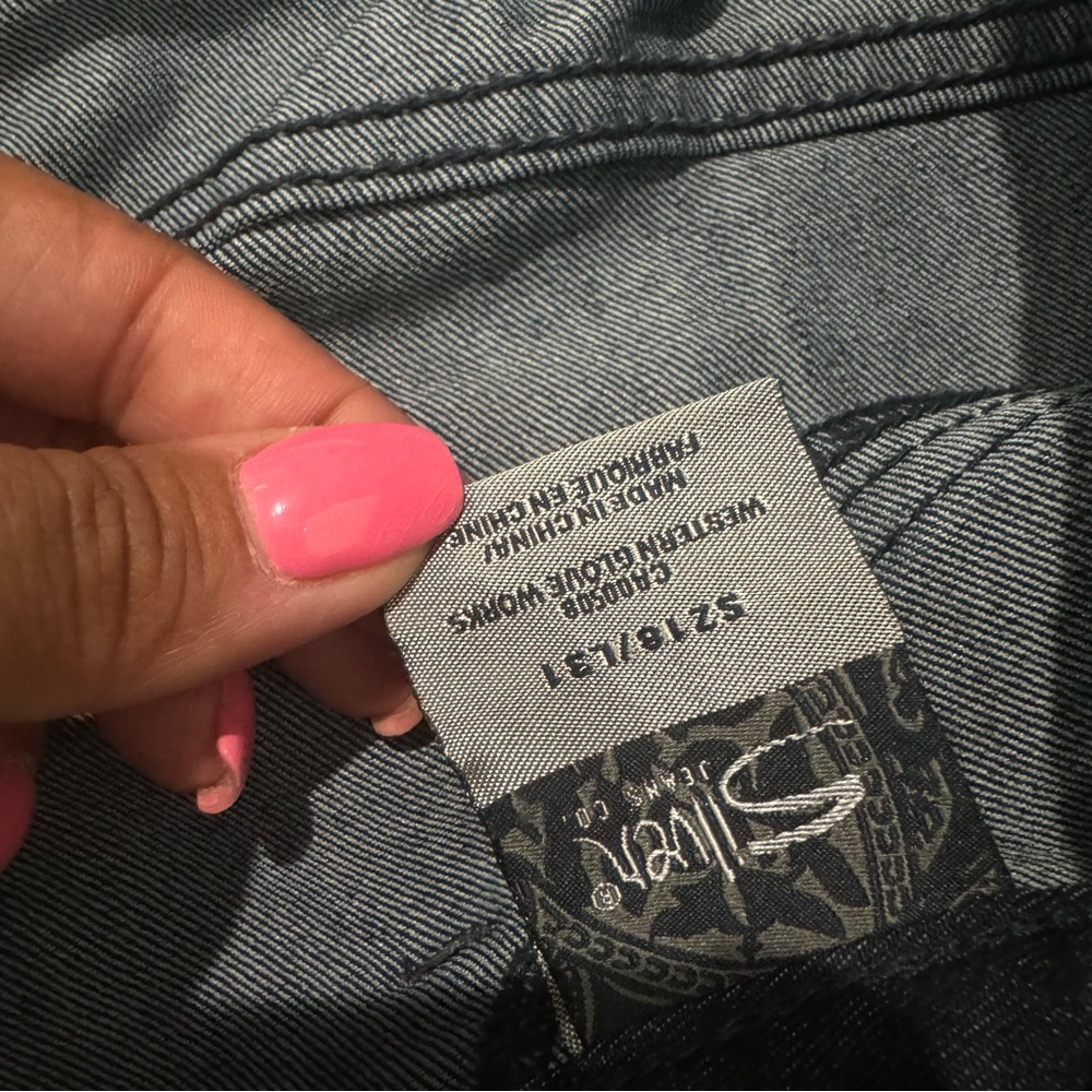 Silver Jeans‎ Women's Suki Jegging Dark Wash Size 18 Minimalist Casual Preppy - Picture 4 of 10